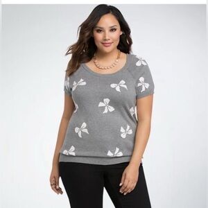 Torrid Bow Tie Sweater